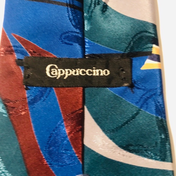 Cappuccino XL 100% Polyester Men’s Neck Tie - Picture 2 of 2